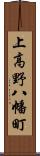 上高野八幡町 Scroll