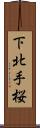 下北手桜 Scroll
