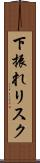下振れリスク Scroll