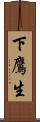 下鷹生 Scroll