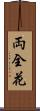 両全花 Scroll