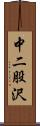中二股沢 Scroll