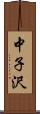 中子沢 Scroll