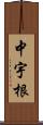 中宇根 Scroll