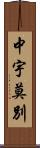 中宇莫別 Scroll