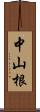 中山根 Scroll