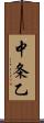 中条乙 Scroll