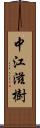 中江滋樹 Scroll