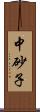 中砂子 Scroll