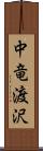 中竜渡沢 Scroll