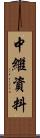 中繼資料 Scroll