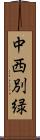 中西別緑 Scroll