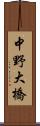 中野大橋 Scroll