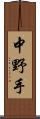 中野手 Scroll