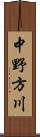 中野方川 Scroll