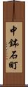 中鉢石町 Scroll