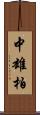 中雄柏 Scroll