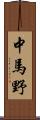 中馬野 Scroll