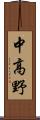 中高野 Scroll