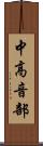 中高音部 Scroll