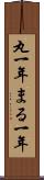 丸一年 Scroll