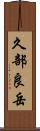 久部良岳 Scroll