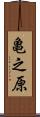 亀之原 Scroll