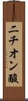 二チオン酸 Scroll