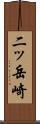 二ッ岳崎 Scroll
