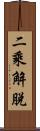 二乘解脫 Scroll