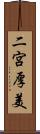 二宮厚美 Scroll