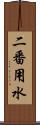 二番用水 Scroll