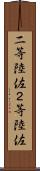 二等陸佐 Scroll