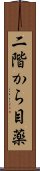 二階から目薬 Scroll