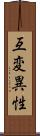 互変異性 Scroll