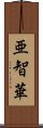 亜智華 Scroll