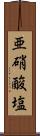 亜硝酸塩 Scroll