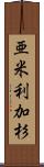 亜米利加杉 Scroll