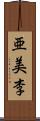 亜美李 Scroll