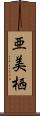 亜美栖 Scroll