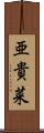 亜貴菜 Scroll