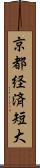 京都経済短大 Scroll