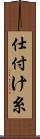 仕付け糸 Scroll
