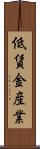 低賃金産業 Scroll