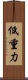 低重力 Scroll