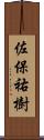 佐保祐樹 Scroll