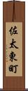 佐太東町 Scroll