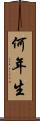 何年生 Scroll