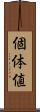 個体値 Scroll