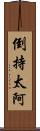 倒持太阿 Scroll